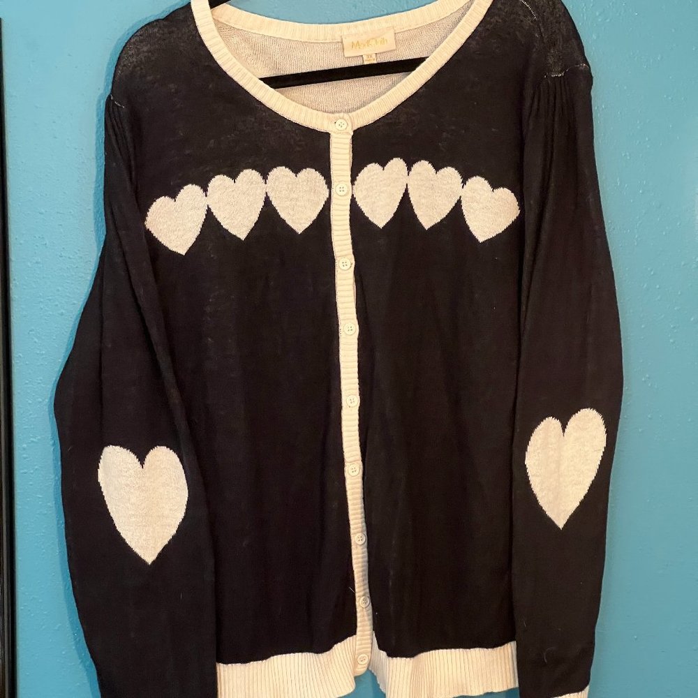 ModCloth Cardigan with Hearts